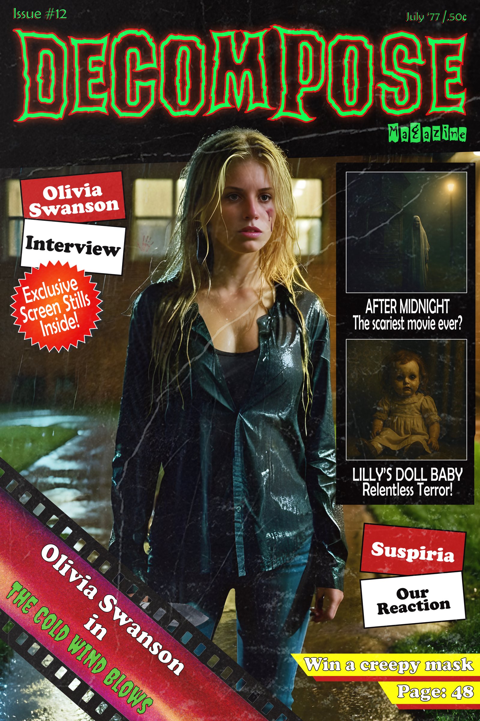 Edna Decompose — Magazine Cover